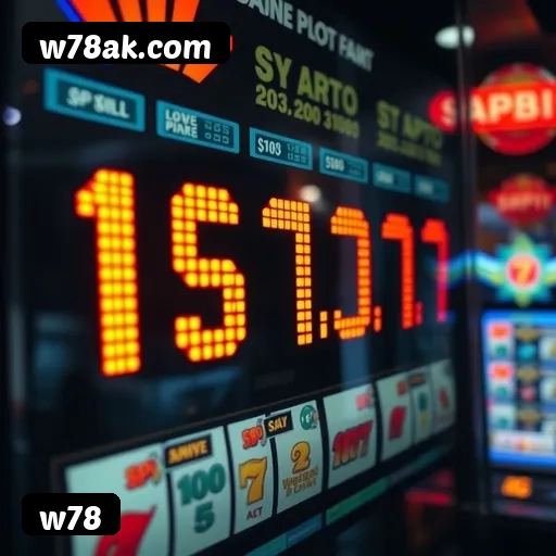 Tabela RTP dos jogos de cassino da w78